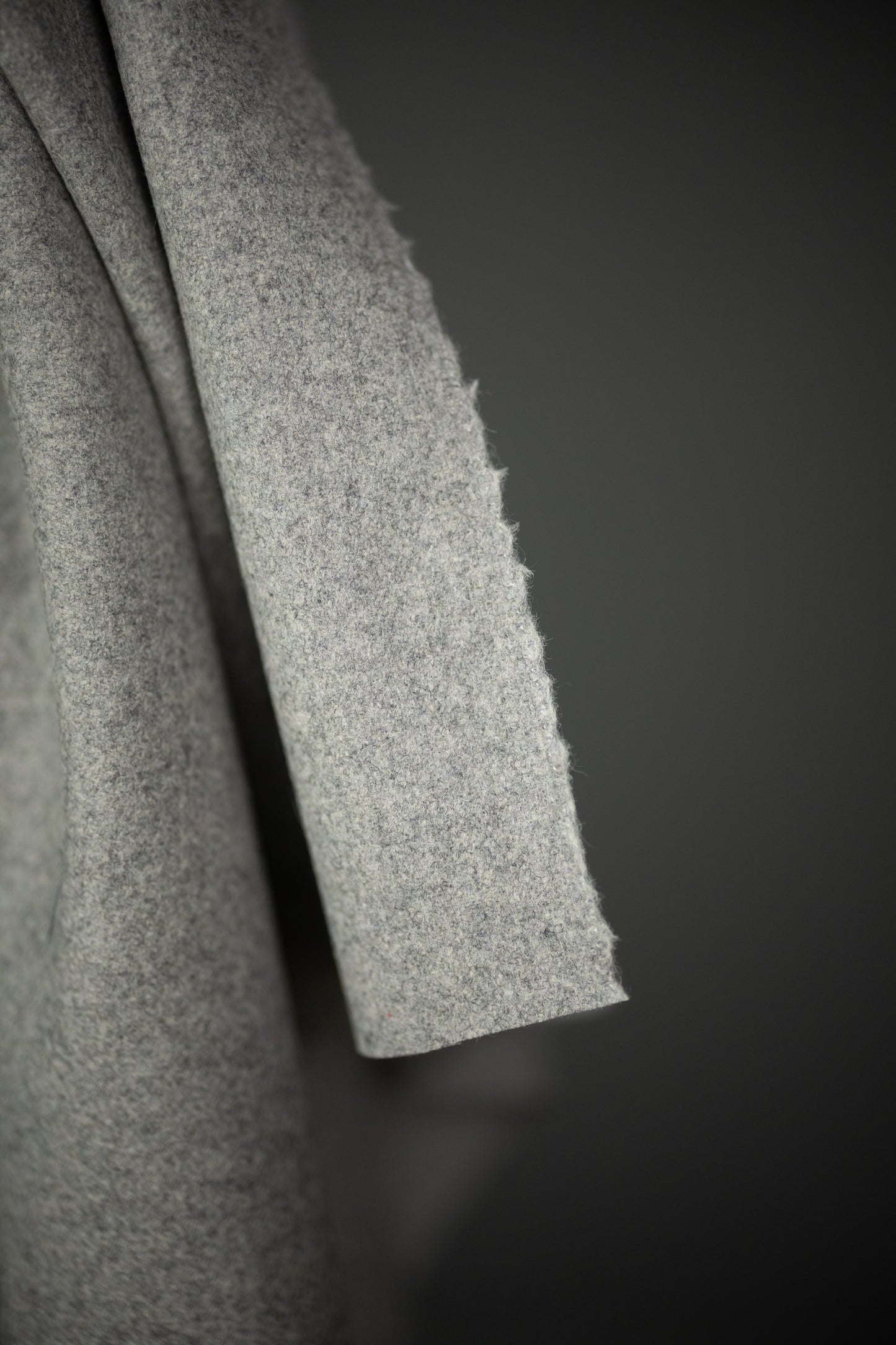 Melton Wool - Oxford Grey - European Import - Merchant & Mills