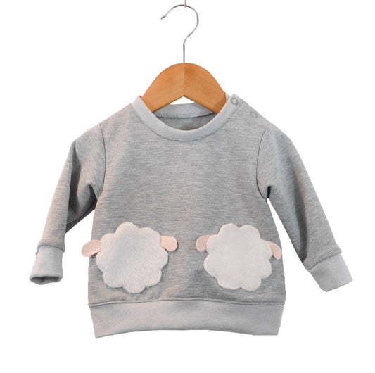 Sintra Sweatshirt Sewing Pattern- Baby 6M/4Y - Ikatee