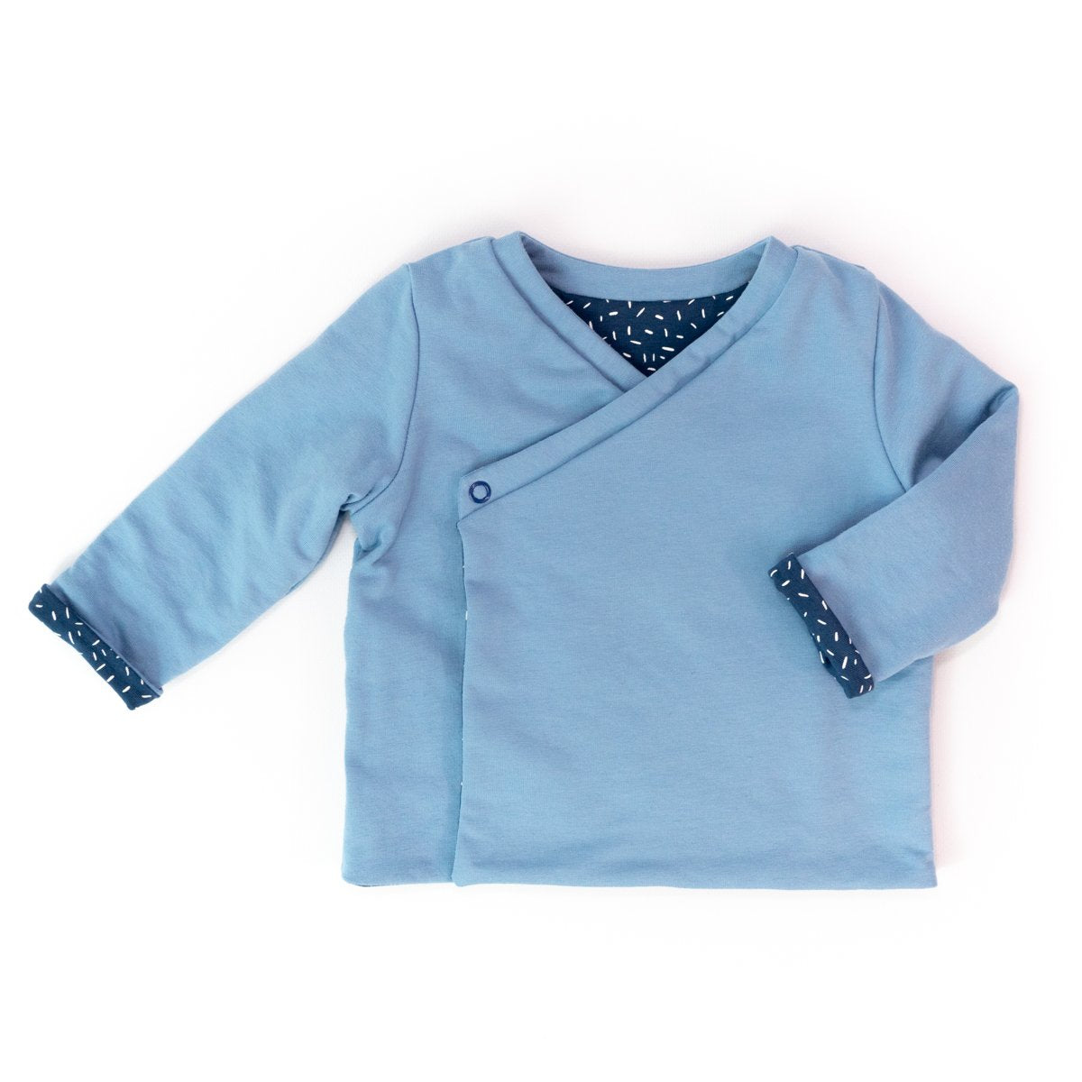 Dublin Cardigan or Dress Sewing Pattern - Baby 1M/4Y - Ikatee