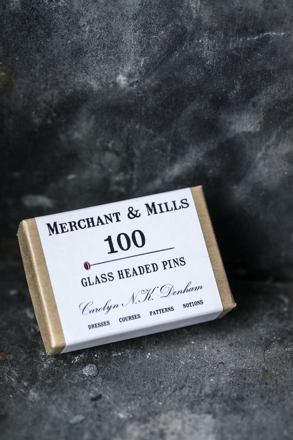 Glass Headed Pins - Merchant & Mills