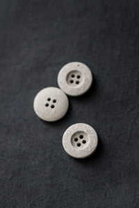 Chalk - Recycled Resin Button - Merchant & Mills - 18mm & 20mm