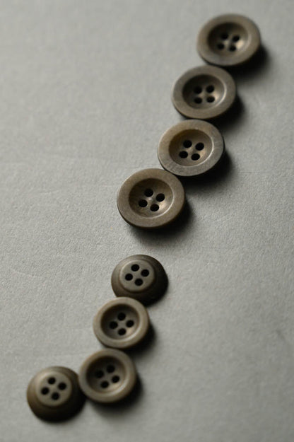 Khaki - Corozo Button - Merchant & Mills - 14mm, 18mm & 22mm