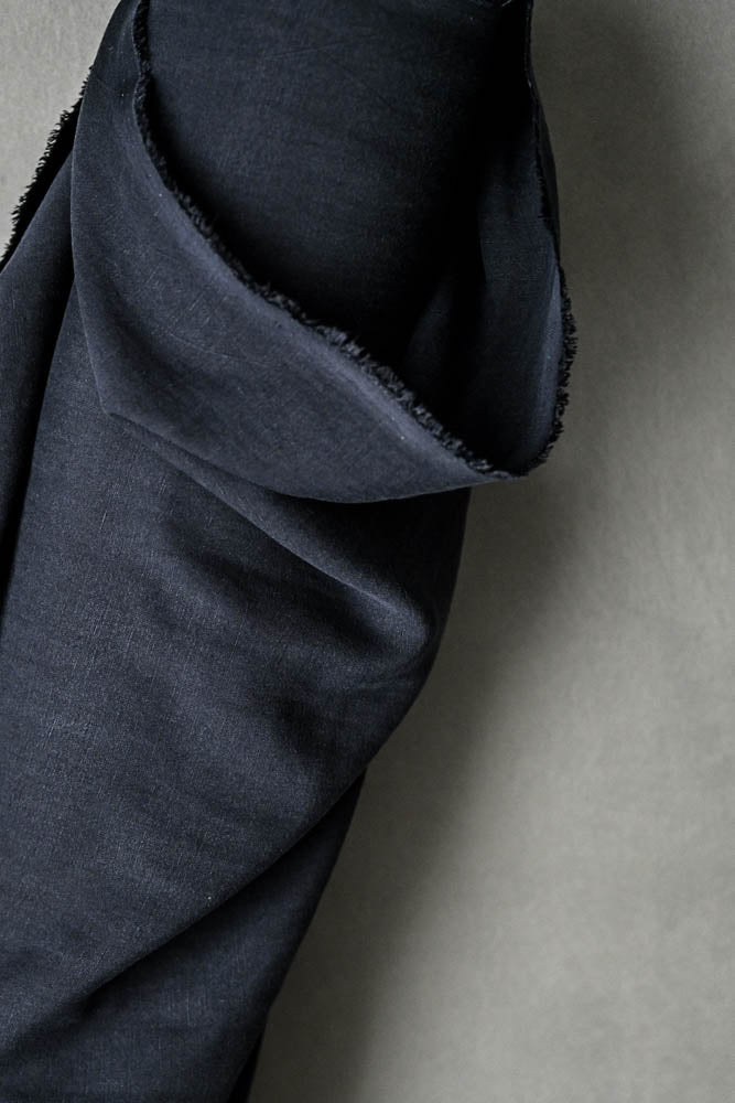 Tencel Linen - Voyage Navy - Merchant & Mills