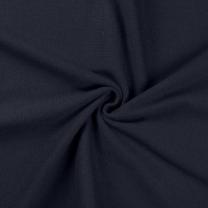 Navy - European Import - Oeko-Tex® - 1/1 Ribbed Cuff