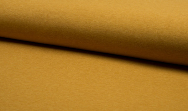 Melany Melange Sweat/Fleece - European Import - Oeko-Tex® - Ochre
