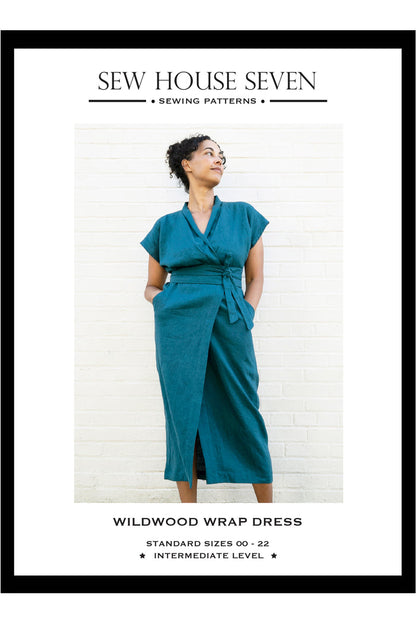 Wildwood Wrap Dress Sewing Pattern - Sew House Seven