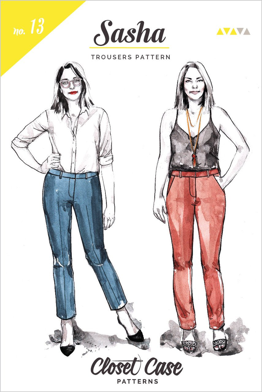 Sasha Trouser Pattern - Closet Core Patterns