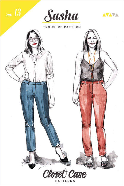 Sasha Trouser Pattern - Closet Core Patterns