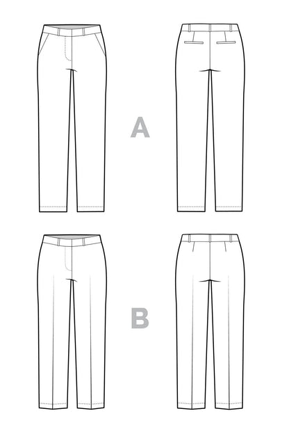 Sasha Trouser Pattern - Closet Core Patterns