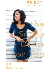Sunny Dress/Top Pattern - Friday Pattern Company
