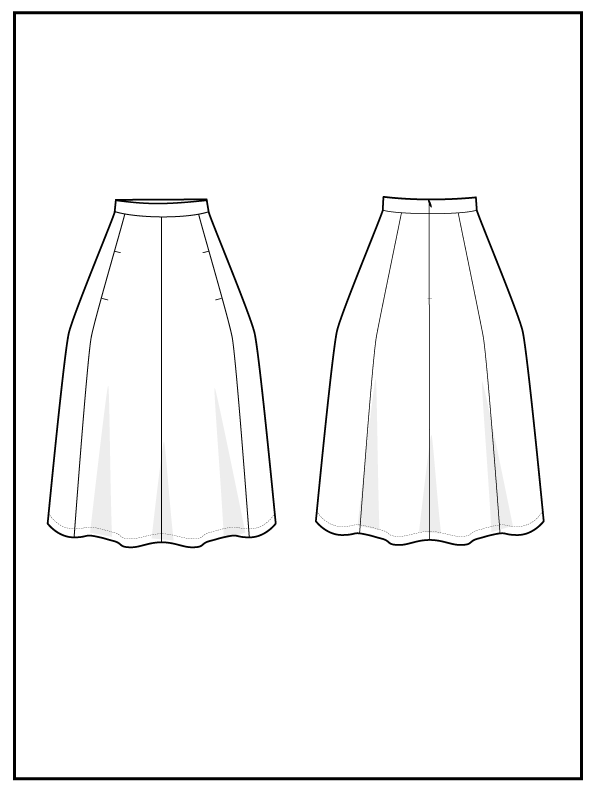 Tulip Skirt Pattern - The Assembly Line