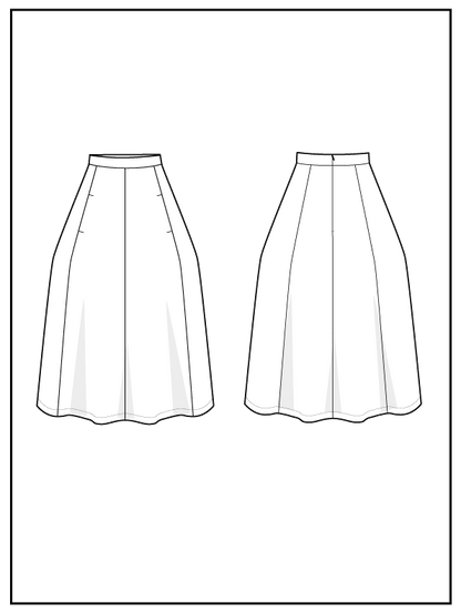 Tulip Skirt Pattern - The Assembly Line