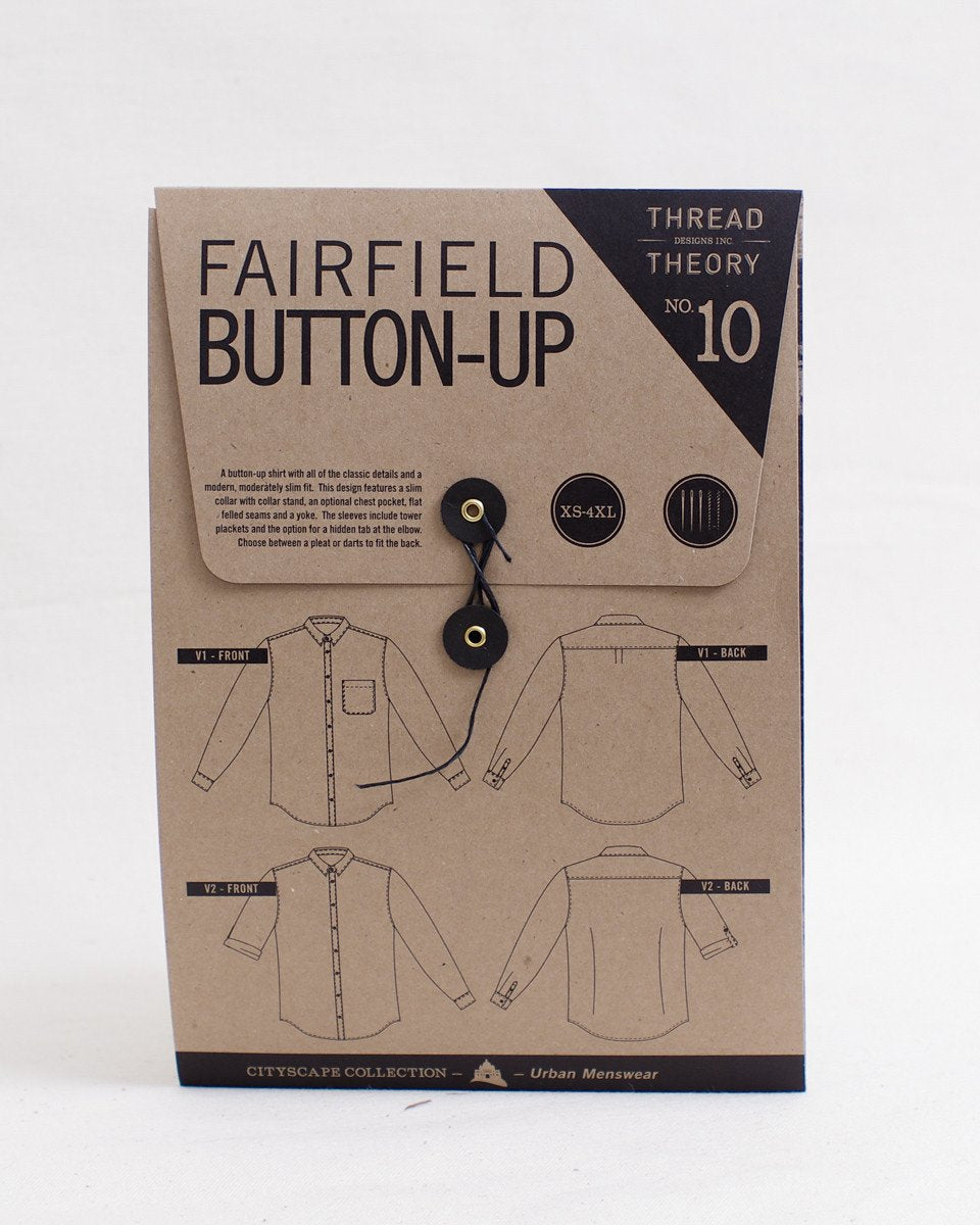 Fairfield Button-up Shirt Pattern - Thread Theory