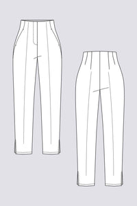 Tyyni Cigarette Trousers - Named Clothing - Sewing Pattern