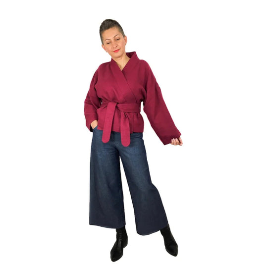 The Overlap Jacket Sewing Pattern - Dhurata Davies