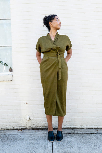 Wildwood Wrap Dress Sewing Pattern - Sew House Seven