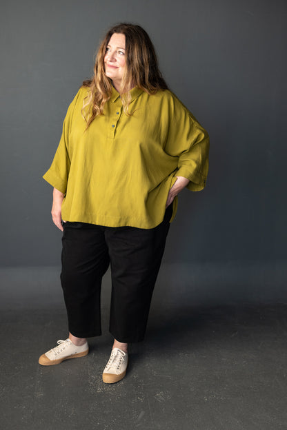 The Ellsworth Oversized Boxy Shirt Pattern - Merchant & Mills