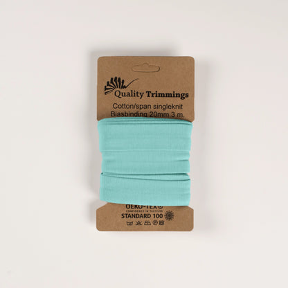 Cotton Stretch Jersey Bias Tape - European Import - Oeko - Tex® - Various Colors - Simplifi Fabric