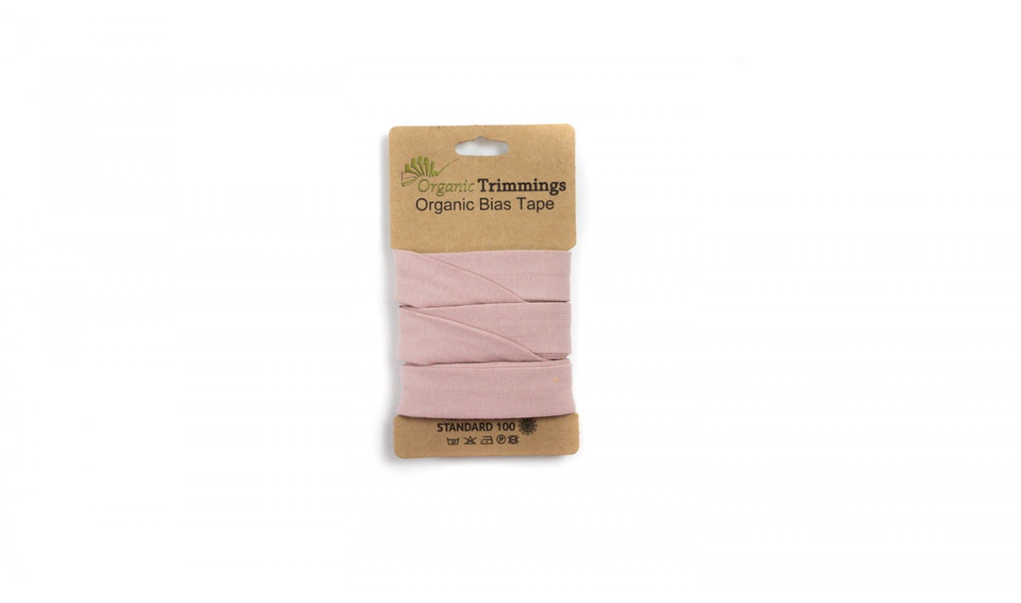 Organic Cotton Jersey - Bias Tape x 3m - European Import - Oeko-Tex® (Multiple Colors)