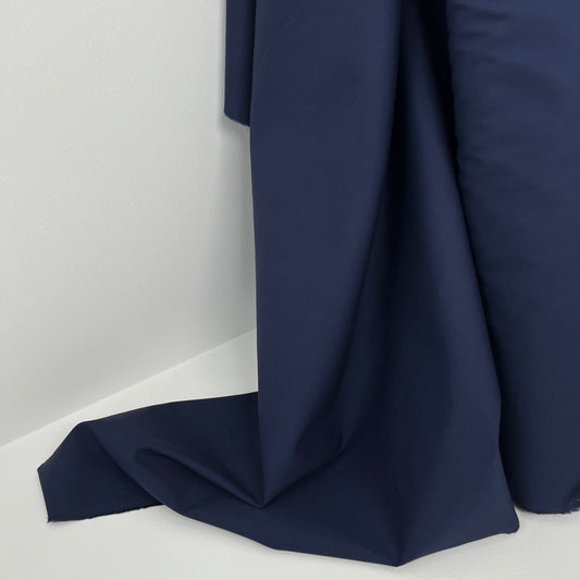 Cotton Broadcloth - Oeko-Tex®  - Japanese Import - Deeper Navy