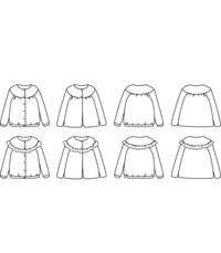 Irma Mum Cardigan or Thin Vest Sewing Pattern- Ladies 34/46 - Ikatee