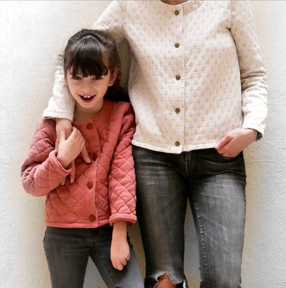 Vic Mum Cardigan Sewing Pattern - Ladies 34/46 - Ikatee