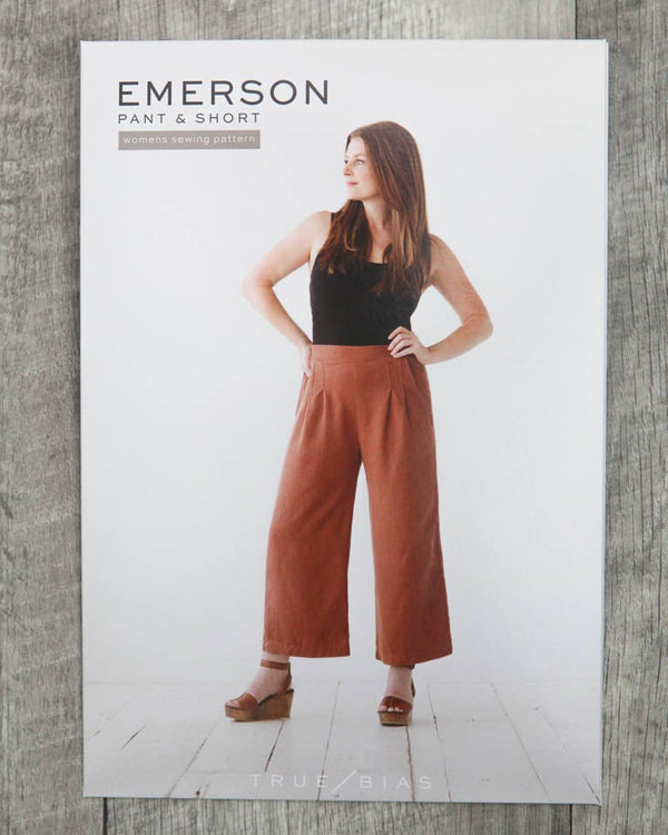 Emerson Pant & Short Sewing Pattern - True Bias