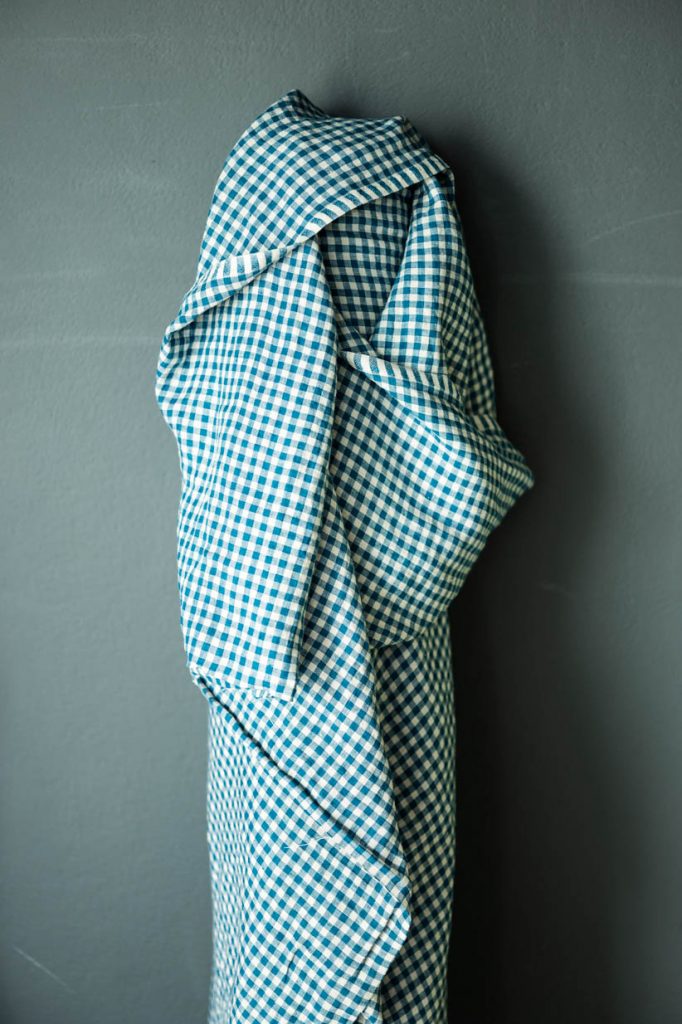 Frankie Blue Linen - European Import - Merchant & Mills