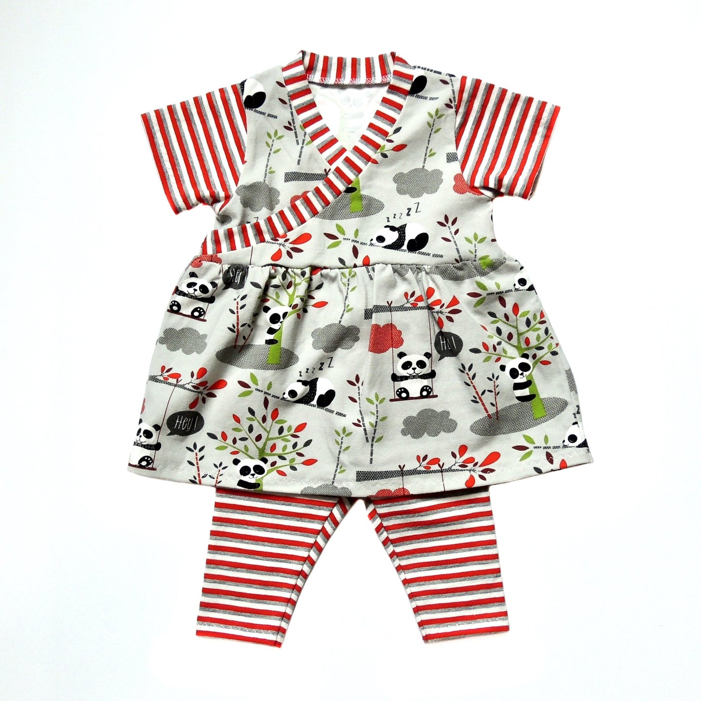 Flo Dress + Riley Leggings (0-24m) Baby + Toddler Sewing Pattern - Dhurata Davies