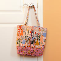 Garden Friends - Furrow - Leah Duncan - Cloud 9 Fabrics - Poplin