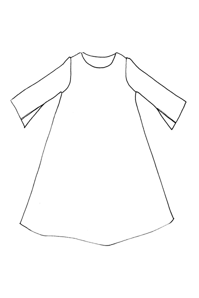 The Trapeze Dress Pattern - Merchant & Mills