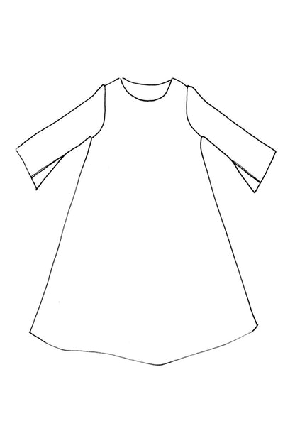 The Trapeze Dress Pattern - Merchant & Mills