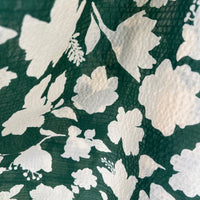 Printed Lawn Shrink Finish - Miracle Wave - Oeko-Tex®  - Japanese Import - Botanical Moss