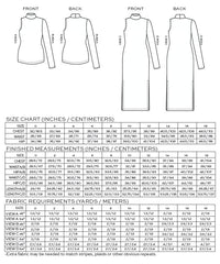 Nikko Top & Dress Sewing Pattern - True Bias