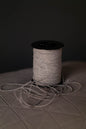 2mm Recycled Cotton Elastic - Grey Marl - Merchant & Mills (Sold Per Meter)