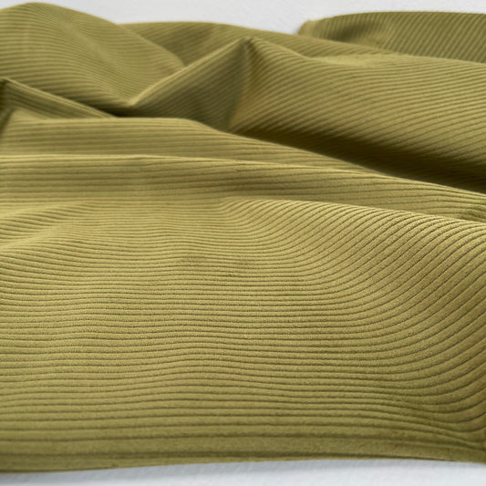 100% Organic Cotton Corduroy - 8 Wale - Sage