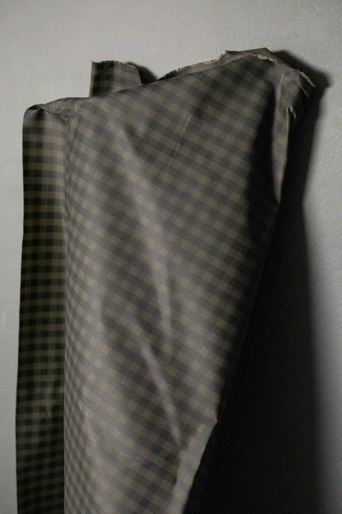 Gingham British Organic Cotton Traditional Oilskin - Scottish Green - Merchant & Mills