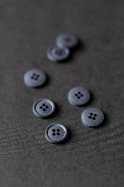 Organic Cotton Button - Various Colors - European Import - Merchant & Mills - 11mm & 15mm