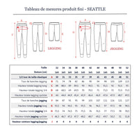 Seattle Mum legging Sewing Pattern - Ladies 34/52  - Ikatee
