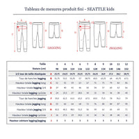 Seattle Kids legging Sewing Pattern - 3/12Y - Ikatee