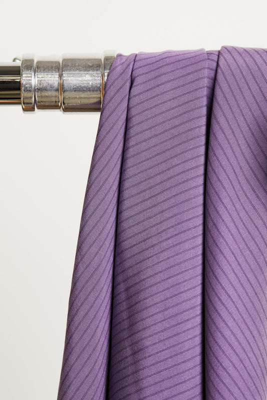 Two-Tone Slim Stripe TENCEL™ Lyocell - OEKO-TEX® -  MeetMILK - Mauve