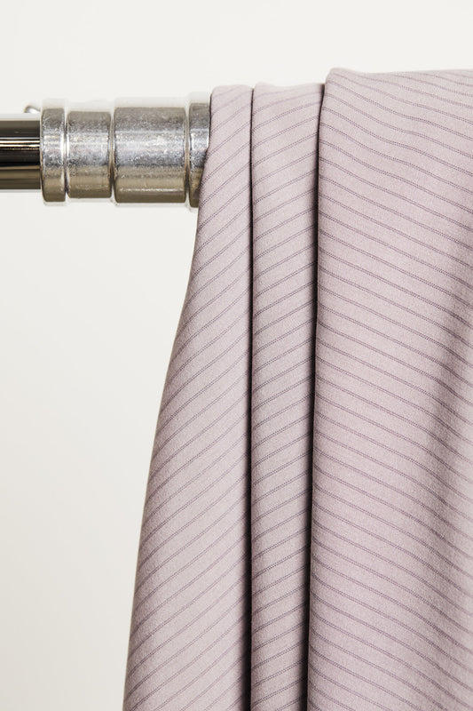 Two-Tone Slim Stripe TENCEL™ Lyocell - OEKO-TEX® -  MeetMILK - Purple Haze